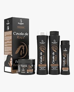 Kit Cavalo de Raça Bio Instinto 4 pecas - shampoo 300ml + cond 300ml