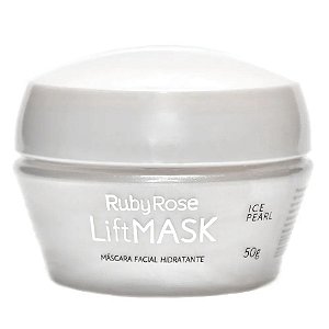 Mascara Facial Lift Mask Ice Pearl Hidratante e Nutritiva Ruby Rose