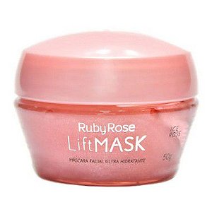 Mascara Facial Lift Mask Ice Rose Ultra Hidratante Ruby Rose