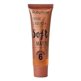 Base Líquida Soft Matte Chocolate 6 - Ruby Rose