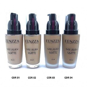 Base Liquida Matte Fenzza 30ml - COR 04