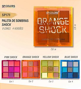Paleta de Sombras Orange Shock
