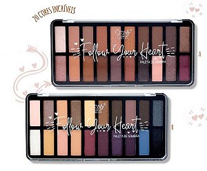 Paleta de Sombras 20 Cores City Girls CG128B