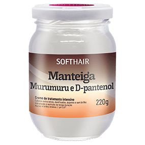 MANTEIGA CAPILAR DE MURUMURU E D-PANTENOL 220GR SOFT HAIR
