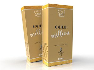 DEO COLONIA GOLD MILLION SOUL 50ML