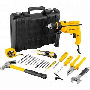 FURADEIRA IMP 1/2"FIV519 KIT C/19PC 127V