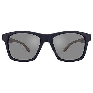 Oculos Hb Unafraid Matte Black/Wood Polarized Gray