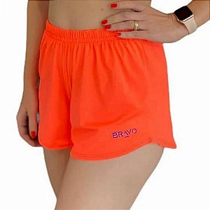 Short Bravo Glow Laranja Tamanho:P