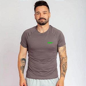Camiseta Dry Cool Sets Cinza Tamanho:EXG