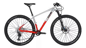 Bicicleta Caloi Elite Alumínio Aro29 V12 Alumínio/Vermelho Tam 17