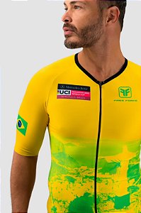 Camisa Free Force Aero Pro Rio – 40 – Amarela - Tam G