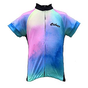 Camisa Ciclopp Rainbow Infantil - Preto Tam 4