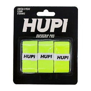 Overgrip Para Raquete Hupi Amarelo Pack 03 Un