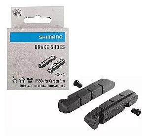 Refil De Sapata Shimano R55c4 Para Aro De Carbono