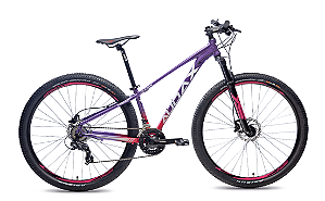 Bicicleta Havok SX d aro-29 tm:13 lilas/rosa pero. Roxo/rosa