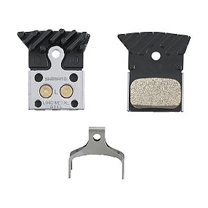 Pastilha De Freio Shimano L04c Metal Ice Tech Com Mola