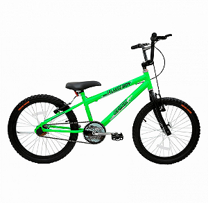 Bicicleta Cairu 20 Mtb Flash Boy Verde Neon