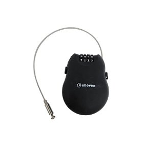 Cadeado Retrátil Bike + Capacete Com Segredo 3mm X 1200mm