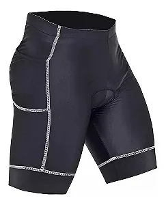 Bermuda Ciclismo Masculina Refactor Mega Pro C/ Bolso M