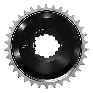 Coroa Ictus Direct 3MM AERO 38T BLACK (Compativel Sram 3 parafusos)