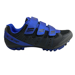 Sapatilha mtb CXR MTB Prt/Azul Tam 43