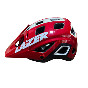 Capacete Lazer Mtb Impala Tam M Vmo/Bco