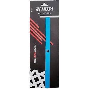 Faixa de Cabelo Siliconada HUPI Azul