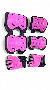 Kit Protecao Infantil Rosa (6pcs)