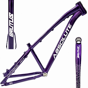 Quadro 26 Alumínio DJ Absolute Brutus Pro Roxo/Branco