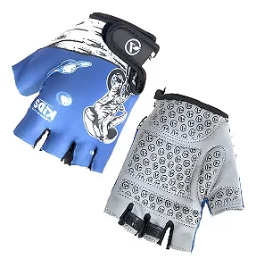 Luva de Ciclismo Infantil Absolute Kids Meio Dedo