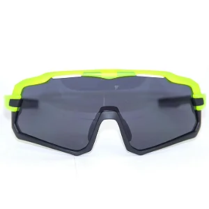 Óculos Ciclismo Absolute Wild Verde Preto Lente Fume