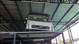 Cabine Volvo Vm 260 Usada Completa Prata