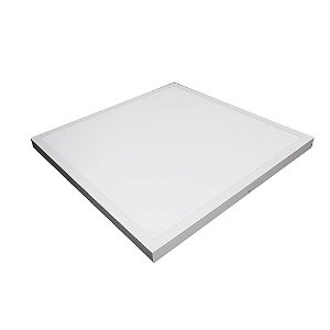 Plafon Led de Sobrepor 48W Quadrado 50x50 Branco Frio 6000K - Ace