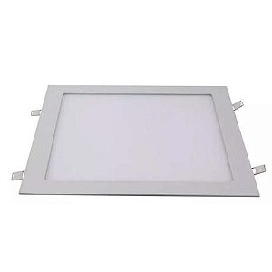 Painel LED de Embutir 30w Quadrado 40x40 Branco Quente 3000K - Avant