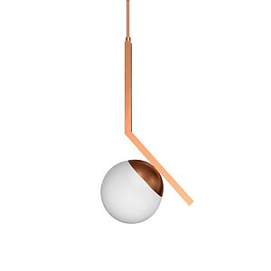 PENDENTE VERTEX G 1XE-27 COBRE