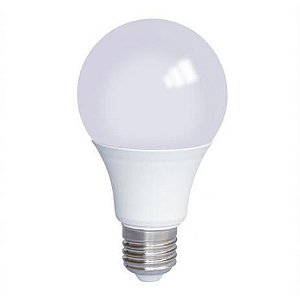 Lâmpada LED Bulbo 12W Bivolt E27 Branco Frio - Galaxy