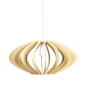 Pendente MDF 910 Diametro 40cm E27 - Creme