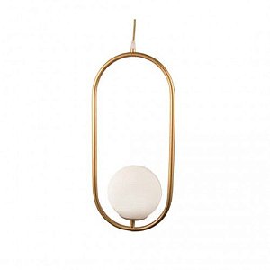 PENDENTE MILLA P1 1 X G9 COBRE