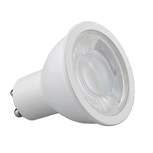 Lâmpada LED 6,5W Dicróica MR16 Gu10 Branco Quente - Luz Sollar