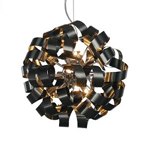 PENDENTE 45CM 9XG9 PRETO FOSCO