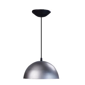 Pendente 515 Meia Bola Preto 19 cm