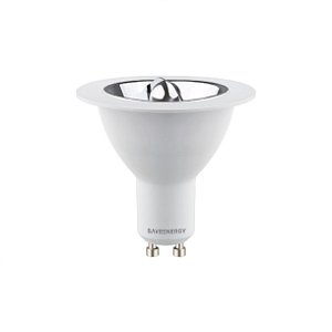 Lâmpada LED 4,8W AR70 GU10 Bivolt 24º Branco Quente 2700K - Pix