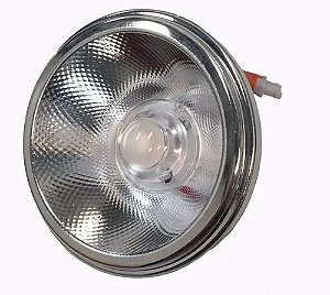 Lâmpada LED AR111 12W BIVOLT BRANCO QUENTE 2700K