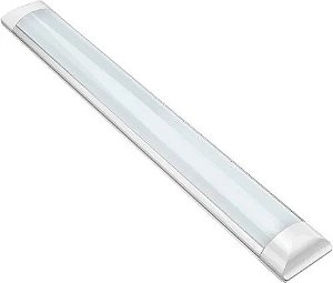 Luminária LED Linear 18w 60CM Bivolt Branco Quente
