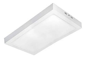 Plafon LED de Sobrepor 60x30 Branco Frio 6000K