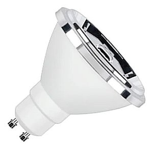 Lâmpada LED 7W AR70 GU10 Bivolt Branco Quente - Galaxy (Promoção)