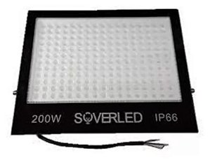 Refletor LED 200W SMD ECO Branco Frio 6000K - Sover