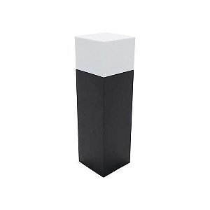 Poste Balizador 201 26cm E27 - Preto - Megalux