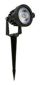 Espeto LED 7W Cob Bivolt Branco Frio Ip65 - Galaxy