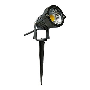 Espeto LED 7W Cob Bivolt Branco Quente - MTX
